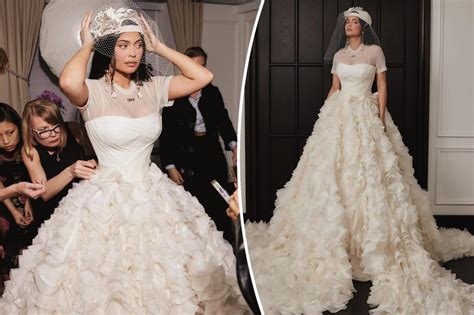 kylie jenner wedding dress cost